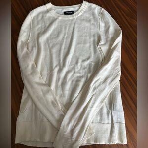 Zadig & Voltaire Cream Cotton Sweater